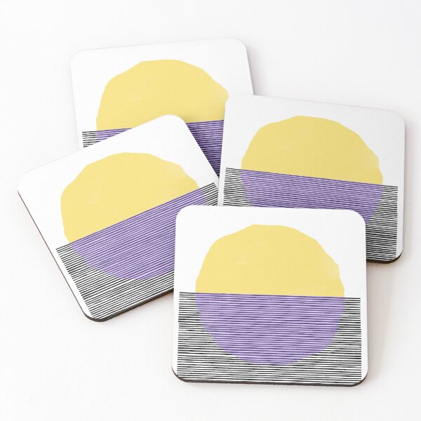 Item preview, Abstract lines art paint designed and sold by Arctic frame studio.