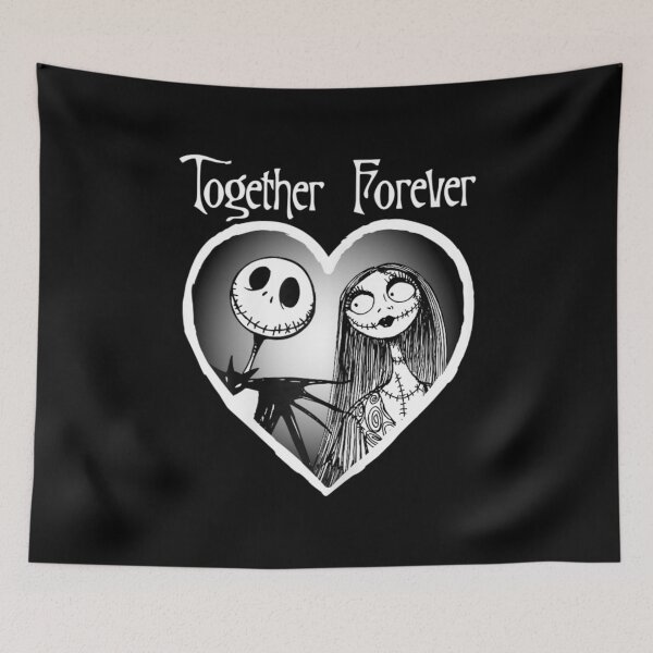 Item preview, Jack Skellington Together Forever T-Shirt designed and sold by Kennedy3027.