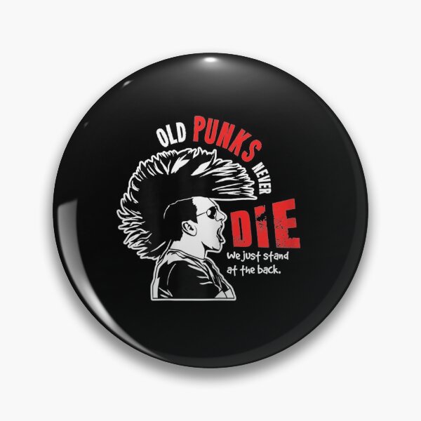 Item preview, Old Punks Never Die Gift For A Punk Rocker T-Shirt designed and sold by Kennedy3027.