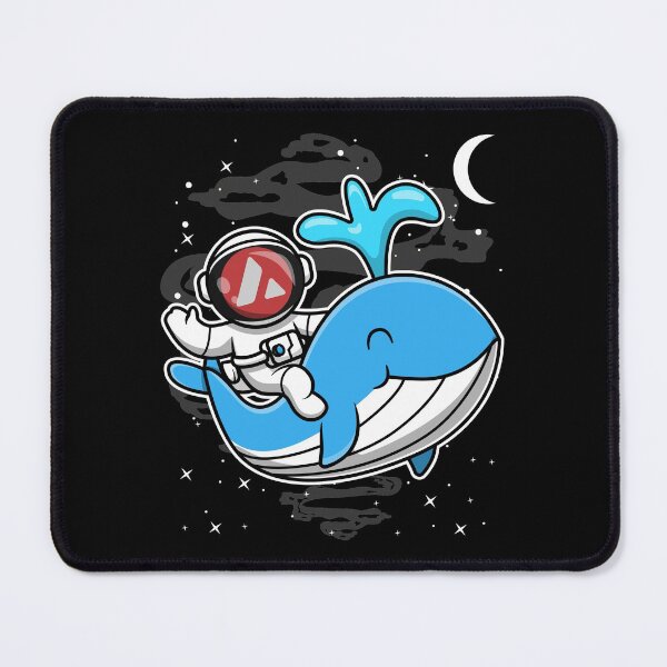 Item preview, Astronaut Whale Avalanche AVAX Coin To The Moon Crypto Token Cryptocurrency Blockchain Wallet HODL designed and sold by AdamRoberts90.