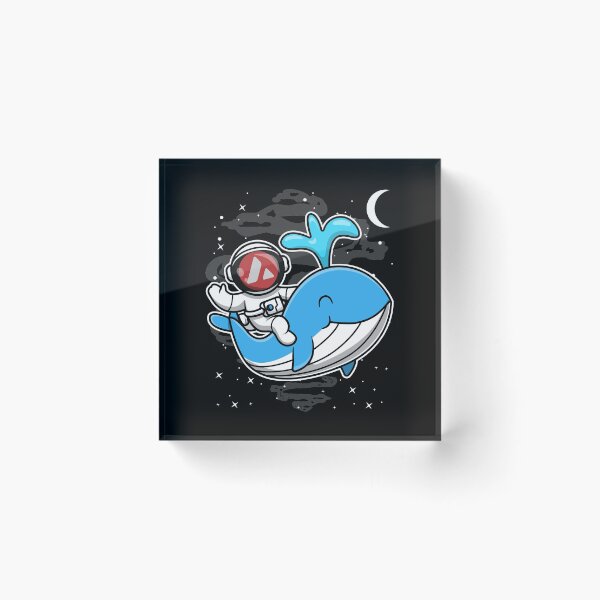 Item preview, Astronaut Whale Avalanche AVAX Coin To The Moon Crypto Token Cryptocurrency Blockchain Wallet HODL designed and sold by AdamRoberts90.