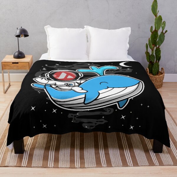 Item preview, Astronaut Whale Avalanche AVAX Coin To The Moon Crypto Token Cryptocurrency Blockchain Wallet HODL designed and sold by AdamRoberts90.