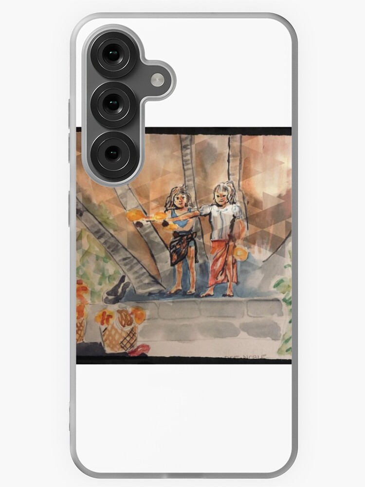 Thumbnail 1 of 4, Samsung Galaxy Phone Case, Mele Kalikimaka - Merry Christmas from Hawaii designed and sold by CarmelArtist.