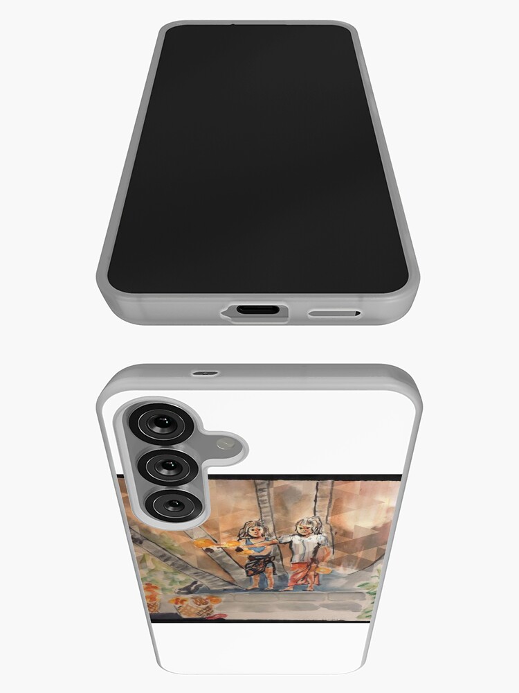 Thumbnail 3 of 4, Samsung Galaxy Phone Case, Mele Kalikimaka - Merry Christmas from Hawaii designed and sold by CarmelArtist.