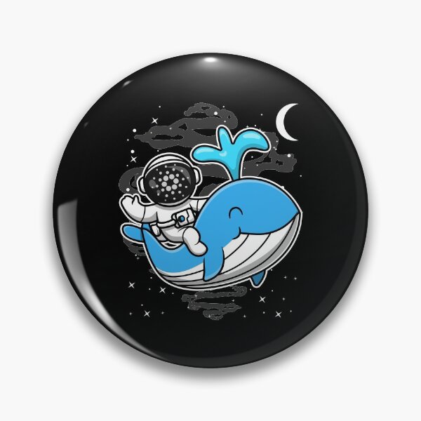 Item preview, Astronaut Whale Cardano ADA Coin To The Moon Crypto Token Cryptocurrency Blockchain Wallet HODL designed and sold by AdamRoberts90.
