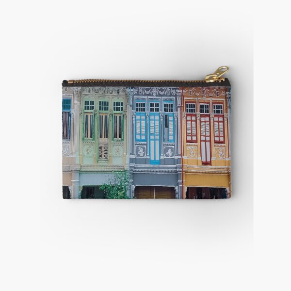 Item preview, Colourful Peranakan Shophouses, Singapore designed and sold by Happiness Creators.
