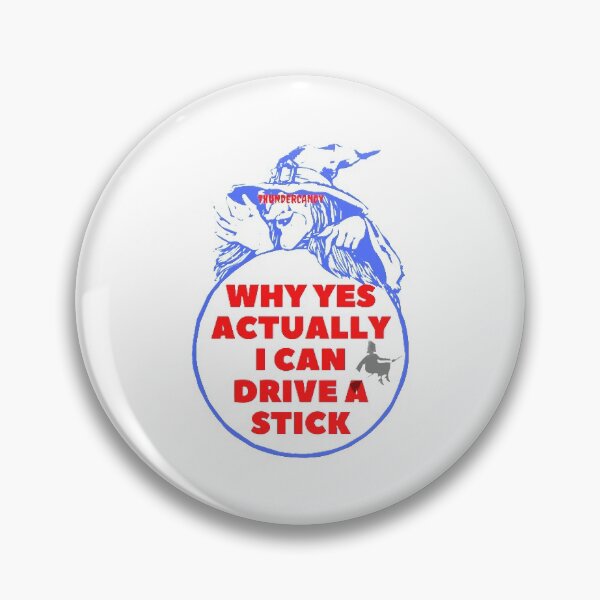 Item preview, Graphic Funny Design Quote Thundercandy Vintage Why Yes Actually I Can Drive A Stick Quote designed and sold by JoellaFlinteTee.