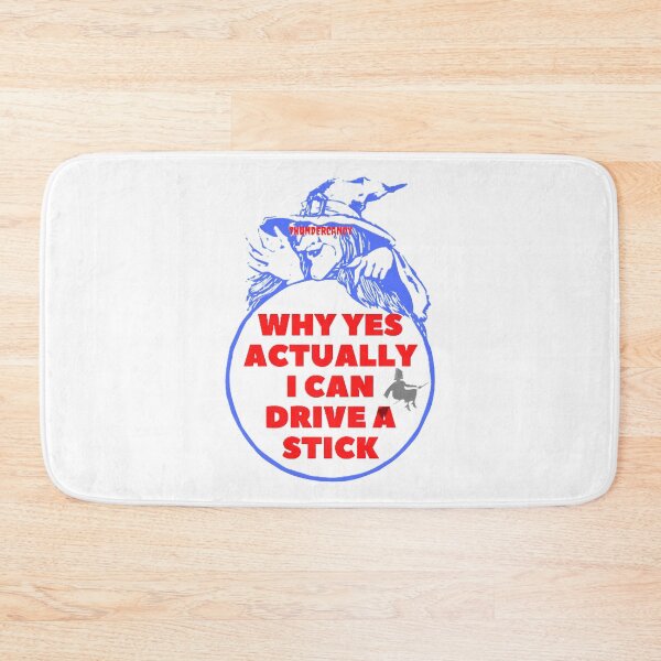Item preview, Graphic Funny Design Quote Thundercandy Vintage Why Yes Actually I Can Drive A Stick Quote designed and sold by JoellaFlinteTee.