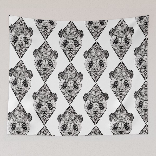 Item preview, Mandala Panda designed and sold by wildamarie.