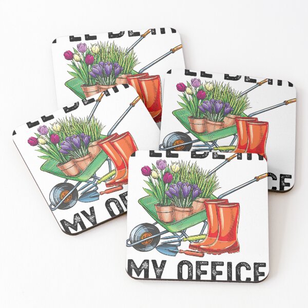 Item preview, I'll Be In My Office Funny Vintage Garden Tools designed and sold by AaronWeedo.