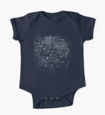 GH325 Writing One Piece - Short Sleeve