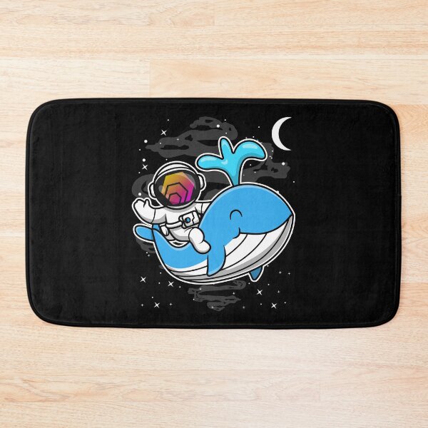 Item preview, Astronaut Whale HEX Coin To The Moon Crypto Token Cryptocurrency Blockchain Wallet HODL designed and sold by AdamRoberts90.
