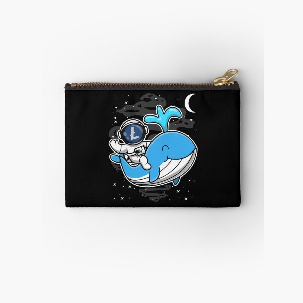 Item preview, Astronaut Whale LiteCoin LTC Coin To The Moon Crypto Token Cryptocurrency Blockchain Wallet HODL designed and sold by AdamRoberts90.
