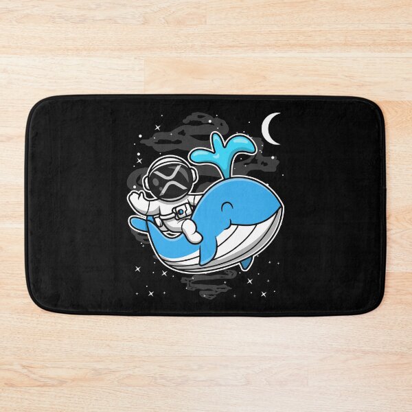 Item preview, Astronaut Whale Ripple XRP Coin To The Moon Crypto Token Cryptocurrency Blockchain Wallet HODL designed and sold by AdamRoberts90.
