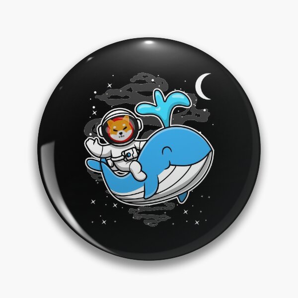 Item preview, Astronaut Whale Shiba Inu SHIB Coin To The Moon Crypto Token Cryptocurrency Blockchain Wallet HODL designed and sold by AdamRoberts90.