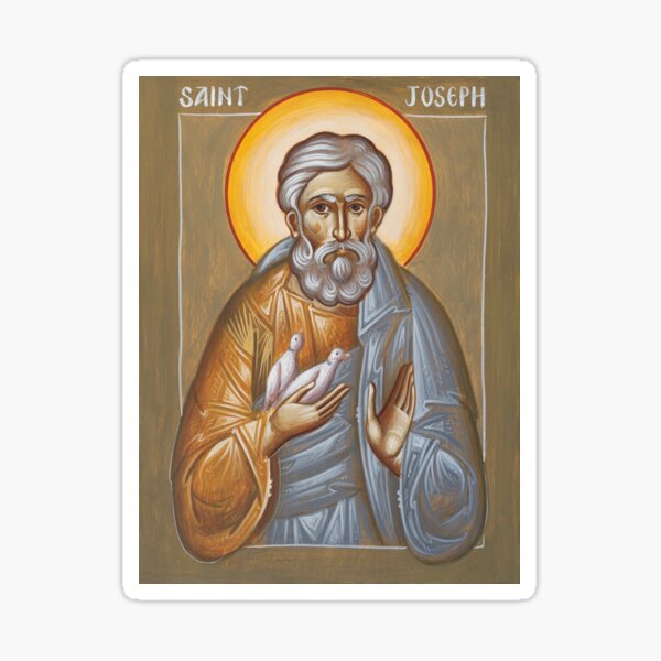 Item preview, St Joseph the Betrothed designed and sold by ikonographics.