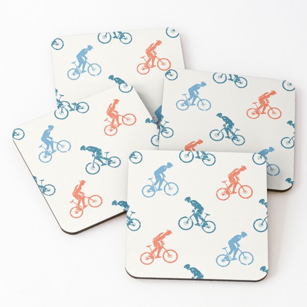 Item preview, Colorful Mountain Biker  designed and sold by SisileeGift.