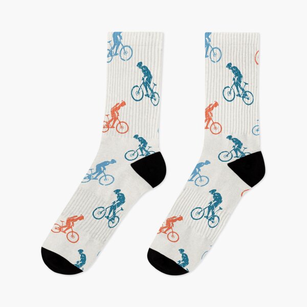 Item preview, Colorful Mountain Biker  designed and sold by SisileeGift.