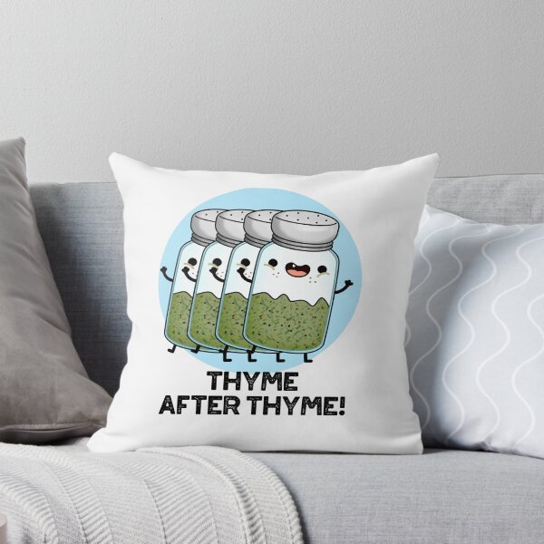 Item preview, Thyme After Thyme Funny Herb Puns  designed and sold by punnybone.