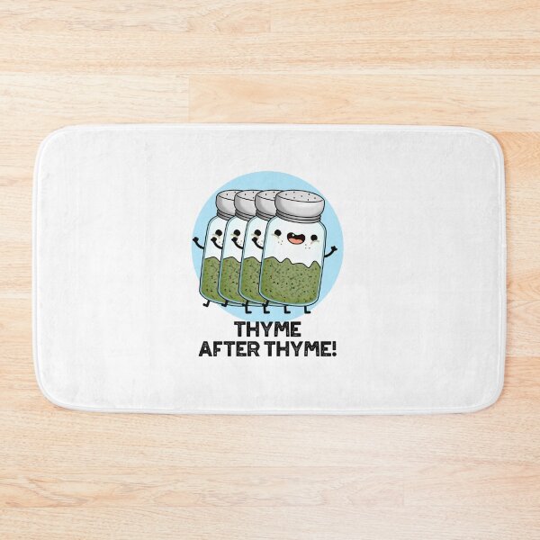 Item preview, Thyme After Thyme Funny Herb Puns  designed and sold by punnybone.