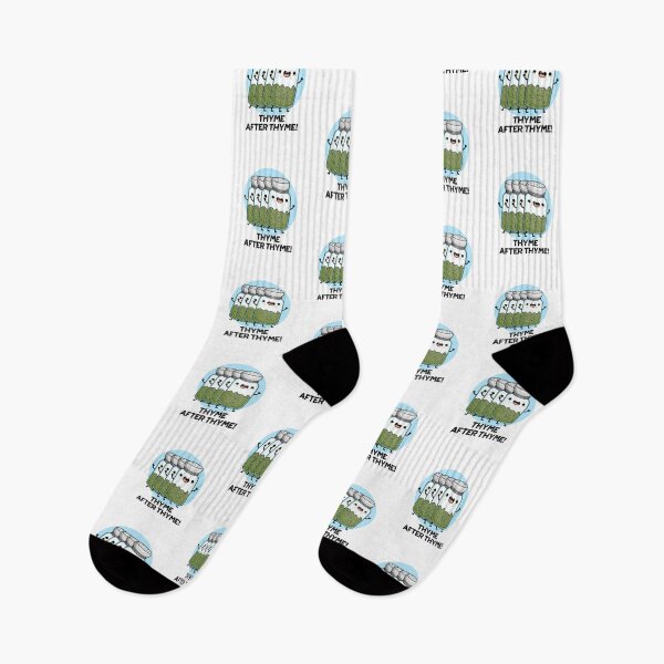 Item preview, Thyme After Thyme Funny Herb Puns  designed and sold by punnybone.