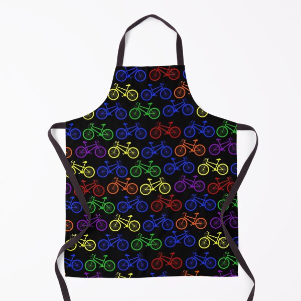 Item preview, Multicolored Bikes On Black designed and sold by SisileeGift.