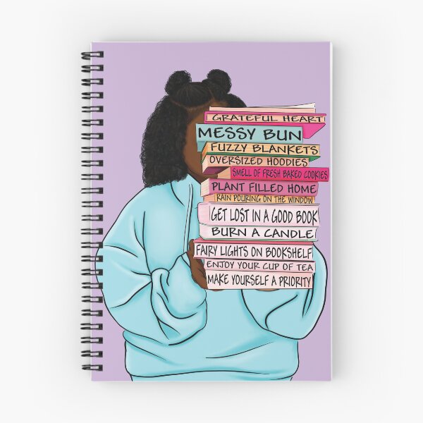 Item preview, black girl holding stack of books designed and sold by sweet dreamer.
