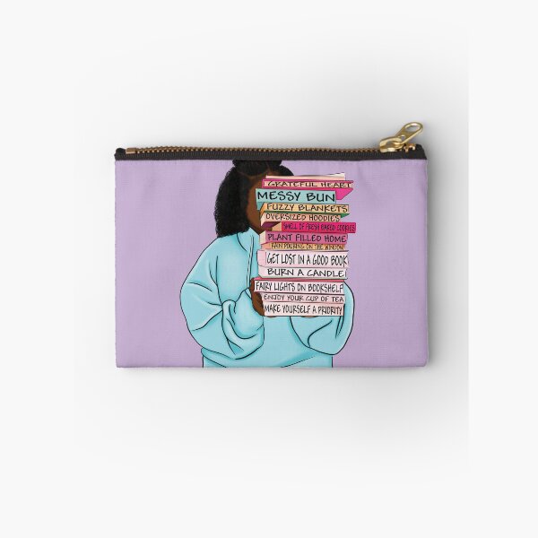 Item preview, black girl holding stack of books designed and sold by sweet dreamer.