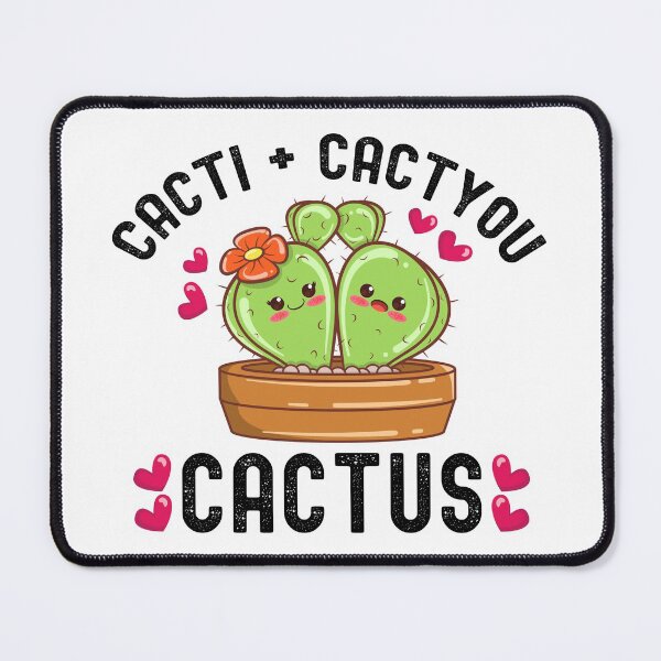 Item preview, Cacti + CactYou = Cactus | Funny Cactus Pun designed and sold by DAFIN.