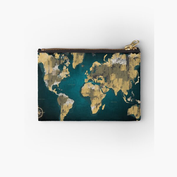 Item preview, World map poster designed and sold by Arctic frame studio.