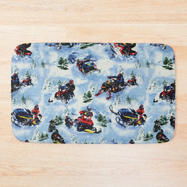 Item preview, Snowmobile Riders On Snow  designed and sold by SisileeGift.