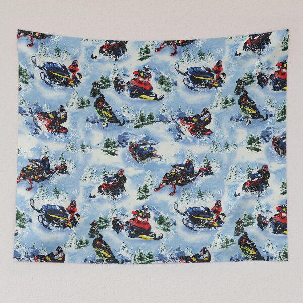 Item preview, Snowmobile Riders On Snow  designed and sold by SisileeGift.