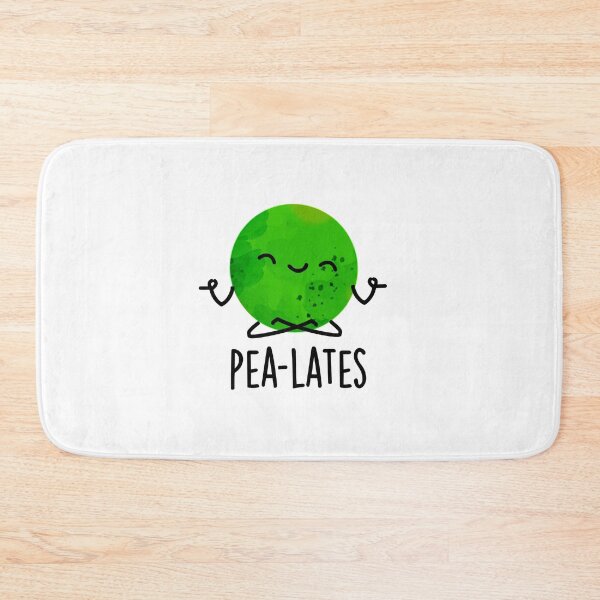 Item preview, Pea-lates Cute Pilates Pea Puns designed and sold by punnybone.
