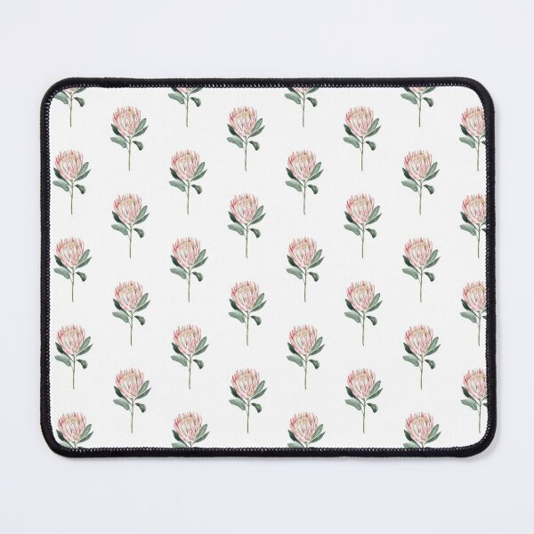 Item preview, Watercolour Protea Flower with Pink Petals, Botanical Lotus Petal Pattern  designed and sold by Sohee Jin.