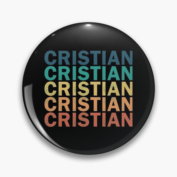 Item preview, Cristian Name T Shirt - Cristian Vintage Retro Cristian Name Gift Item Tee designed and sold by mackpatsy.