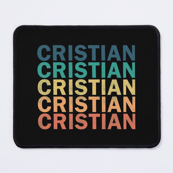 Item preview, Cristian Name T Shirt - Cristian Vintage Retro Cristian Name Gift Item Tee designed and sold by mackpatsy.