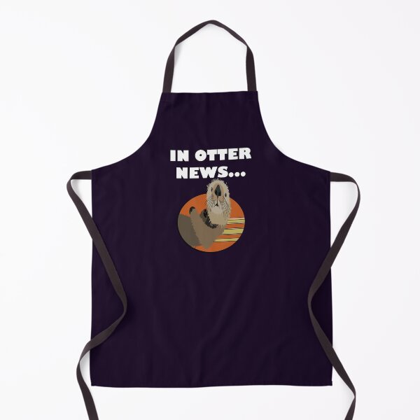 Item preview, Otter Pun In Otter News Funny Puns designed and sold by Cute & Sassy Custom Gifting Boutiques.