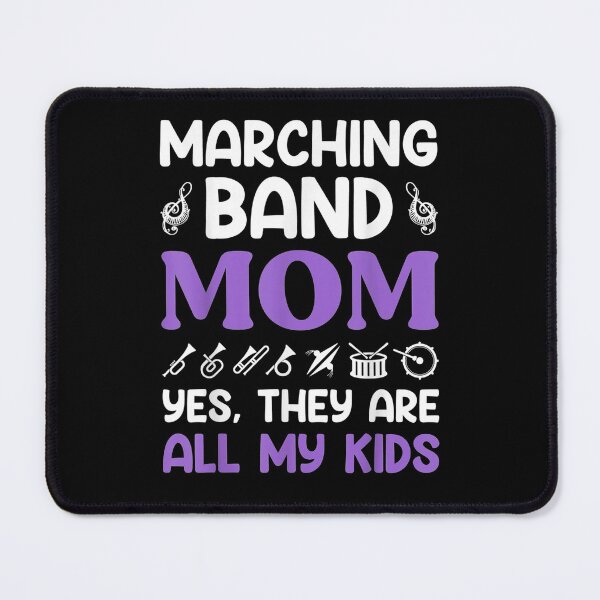 Item preview, Mother's Day - Marching With My Kids Band Mom T-Shirt For designed and sold by MLQQVEB.