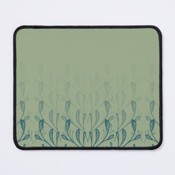 Item preview, Fair Green & Harbor Blue Fading Leaves designed and sold by Kettukas.