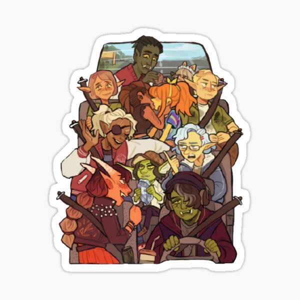 Dimension 20 Sticker