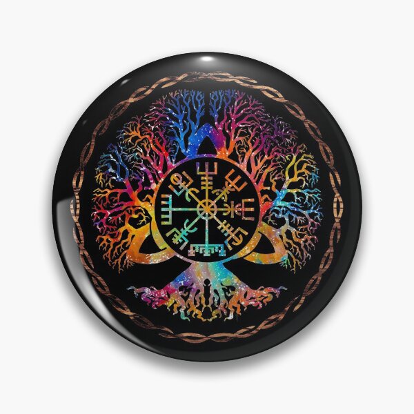 Item preview, Best Norse Viking Yggdrasil Awe Tree Of Life Vegvisir Legend Patricks Day designed and sold by tuanitus.