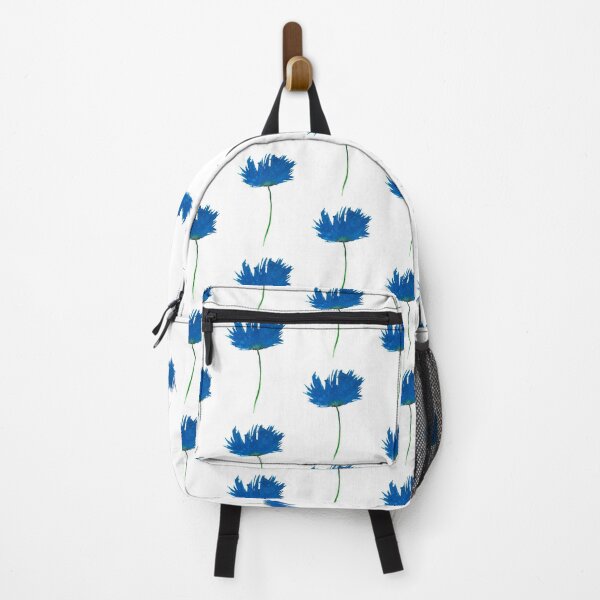 Item preview, Blue Dahlia flowers watercolor designed and sold by Monika Howarth.