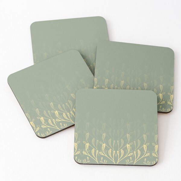 Item preview, Basil & Popcorn Fading Leaves designed and sold by Kettukas.