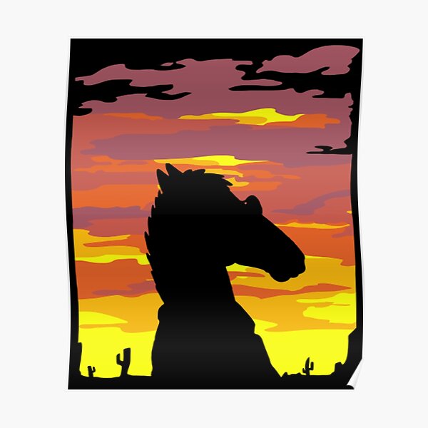 T-shirt Bojack Horseman NetflixEscape from L.A. Poster