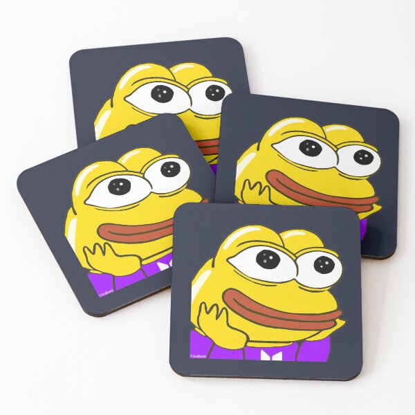 Item preview, PEPE the frog imagining something happy. designed and sold by VinBasis.