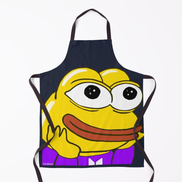 Item preview, PEPE the frog imagining something happy. designed and sold by VinBasis.