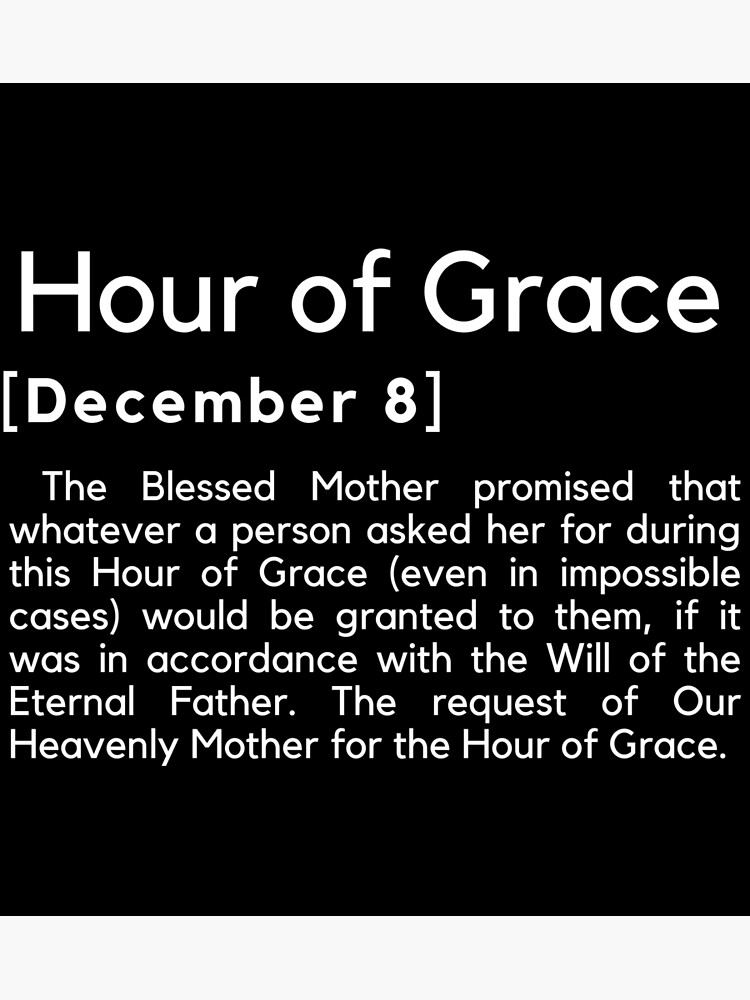 "Word definition, hour of Grace, catholic devotion, inspirational