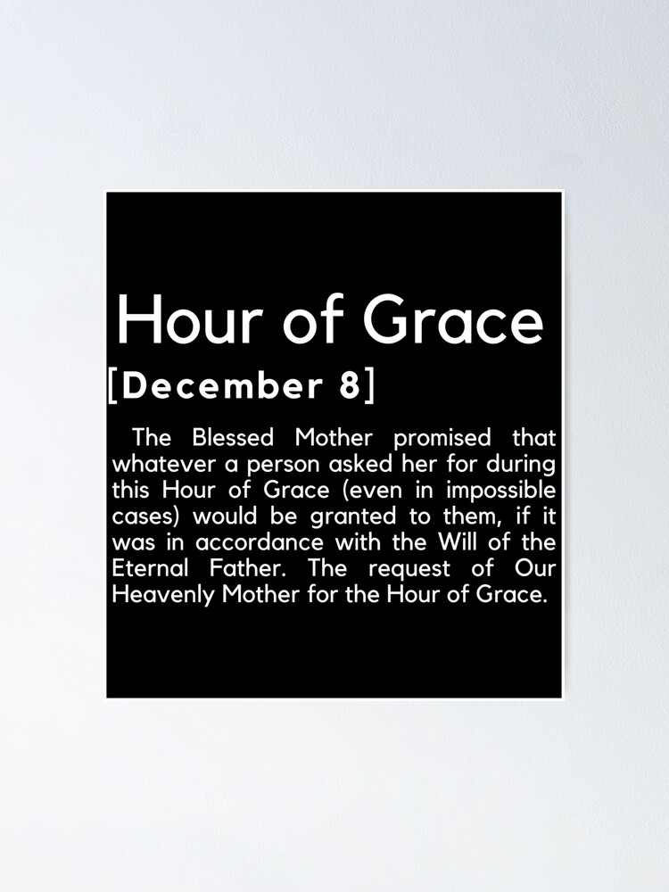 "Word definition, hour of Grace, catholic devotion, inspirational