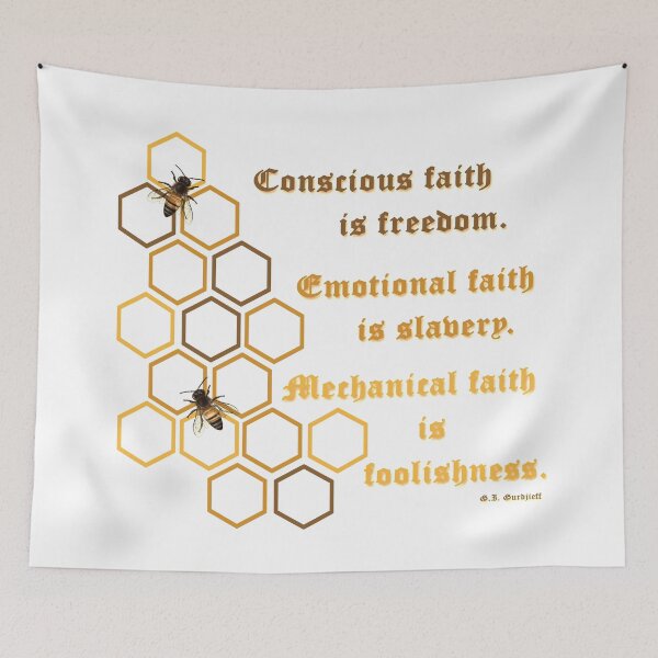Item preview, Gurdjieff on freedom designed and sold by WanderingGraha.