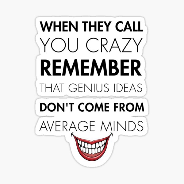 Joker Quotes Gifts Merchandise For Sale Redbubble